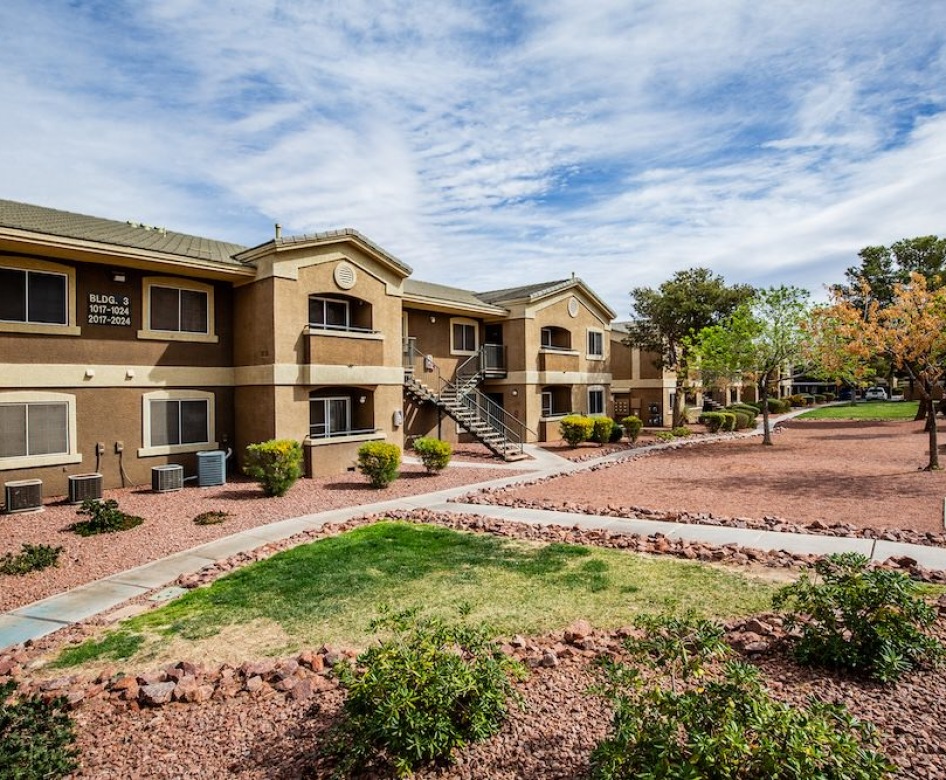 exterior view of the property