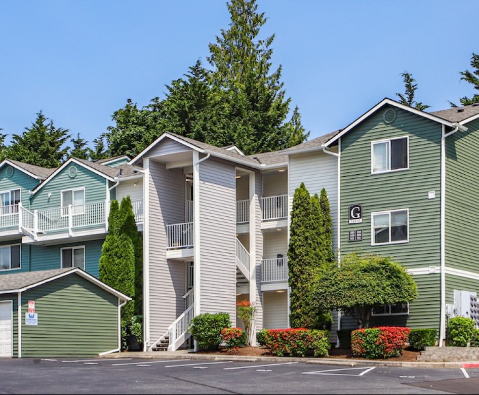 exterior view of the property